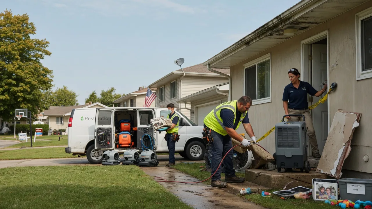 Water Damage Restoration in Sandy Hook, MS near me